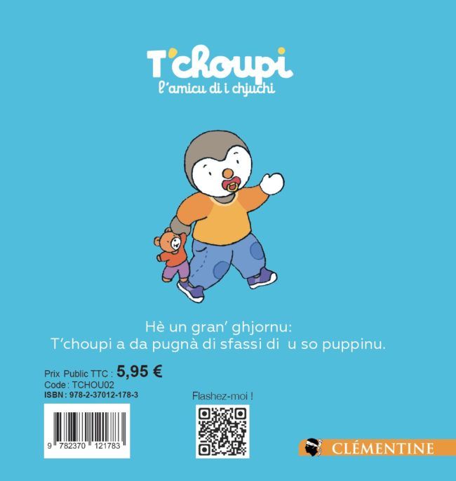 U chjucu T'choupi – U me grossu libru di figuri – Editions Clementine